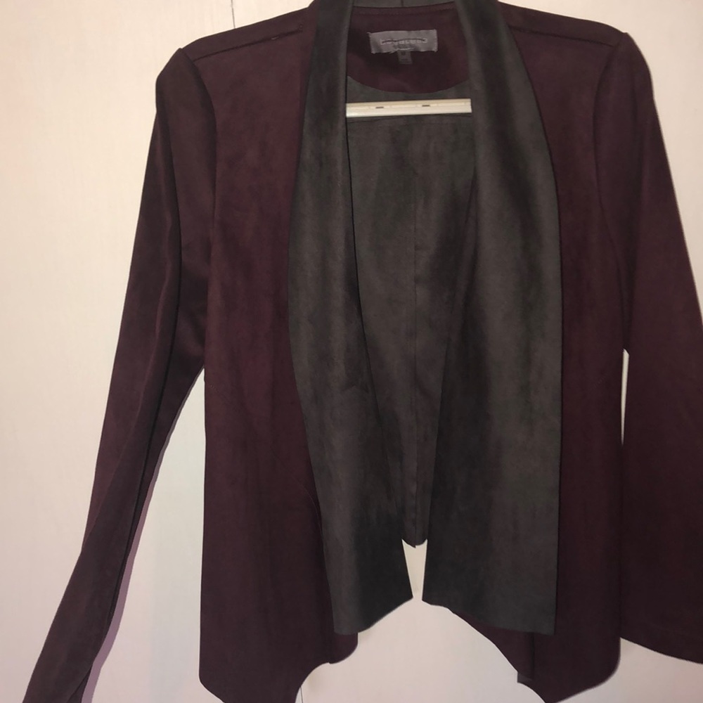 Bagatelle faux suede blazer